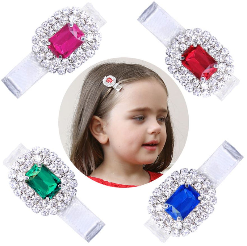 Ready Stock : Sparking Gems Hairclip (4 Colours)