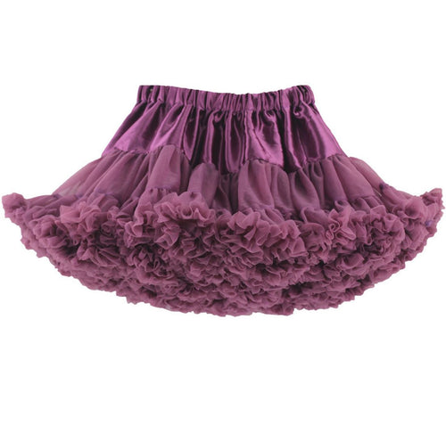 PRE-ORDER : DULL PURPLE FLUFFY TUTU SKIRT