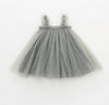 Ready Stock : Fluffy Short Tutu Dress (Grey)