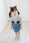 Ready Stock : Little Mice Stripe Dress