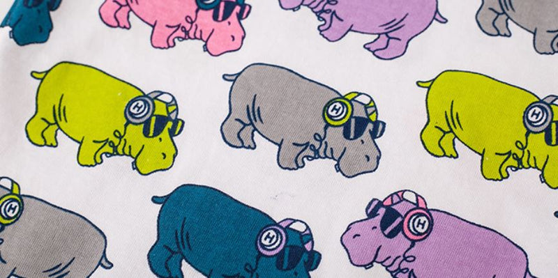 Ready Stock : Hippo Short Sleeve T-Shirt