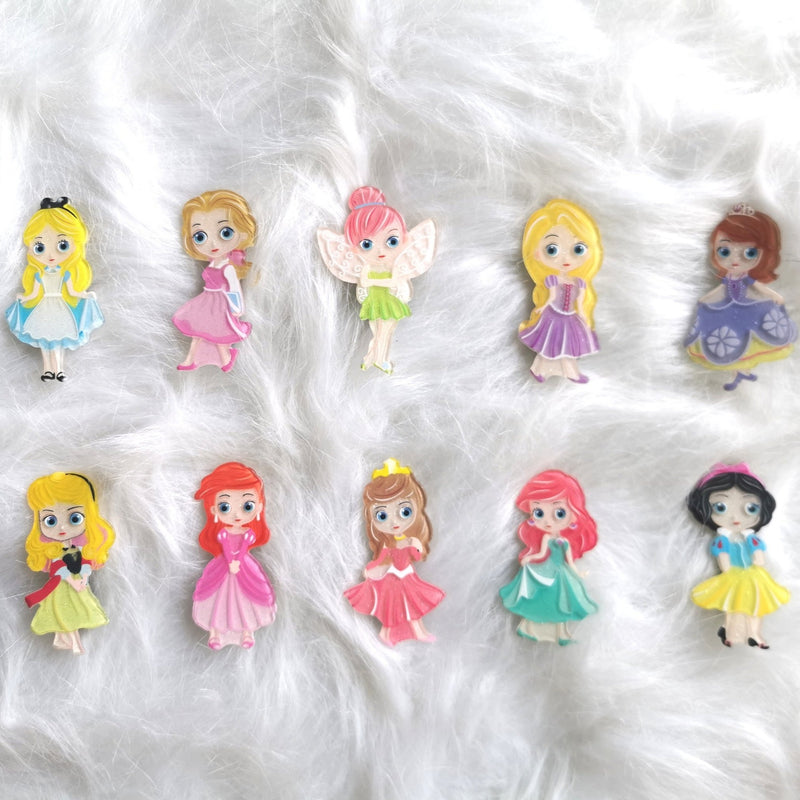 Ready Stock : Princess Hairclips (12 in 1)