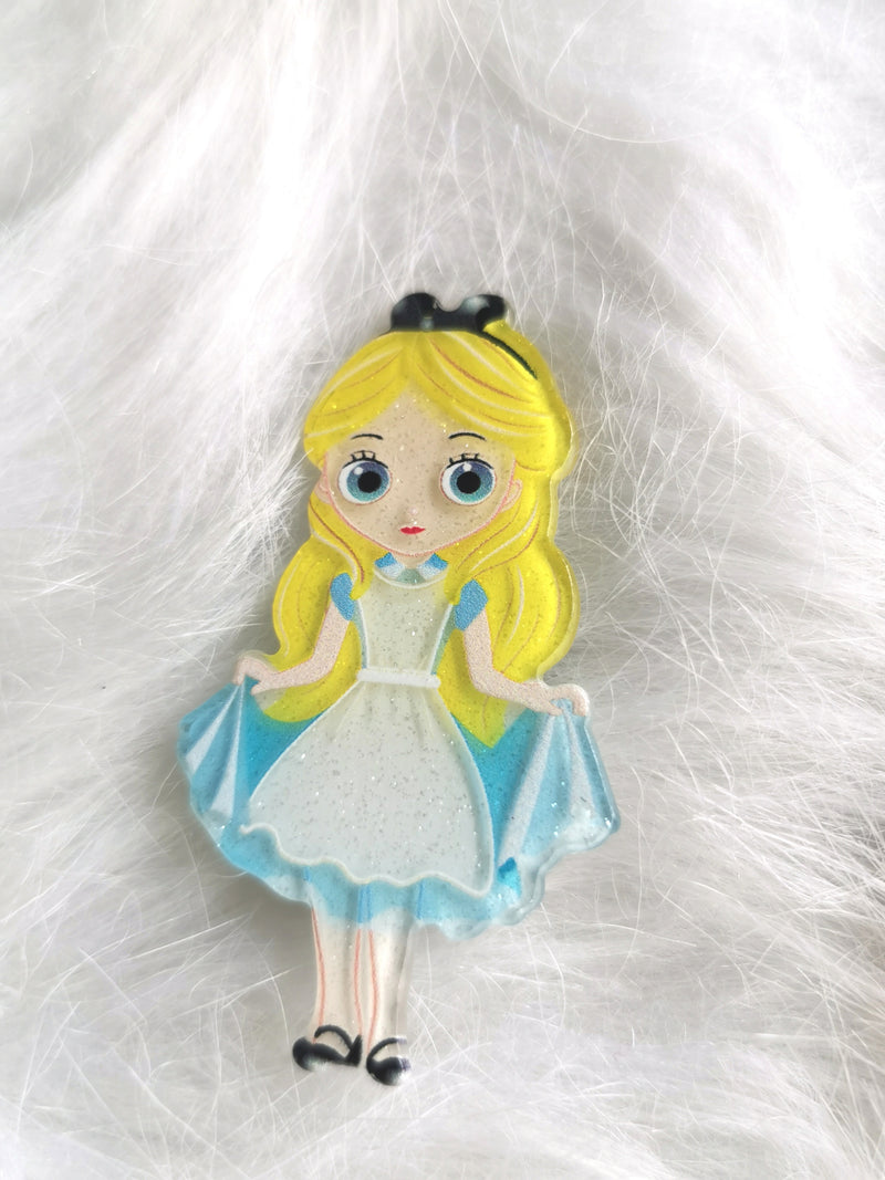 Ready Stock : Princess Hairclips (12 in 1)