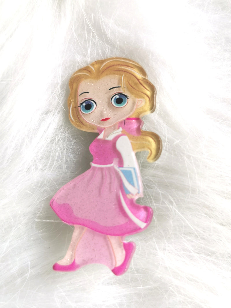 Ready Stock : Princess Hairclips (12 in 1)