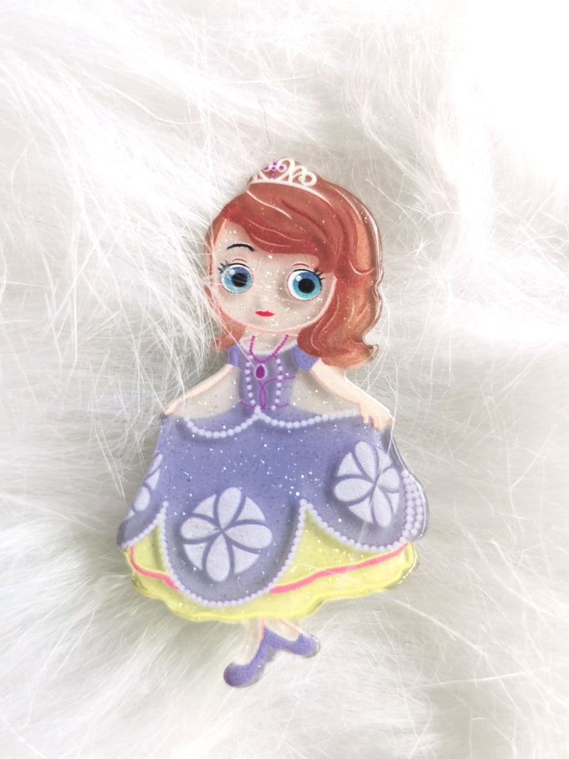 Ready Stock : Princess Hairclips (12 in 1)