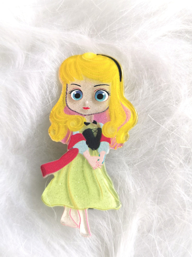 Ready Stock : Princess Hairclips (12 in 1)