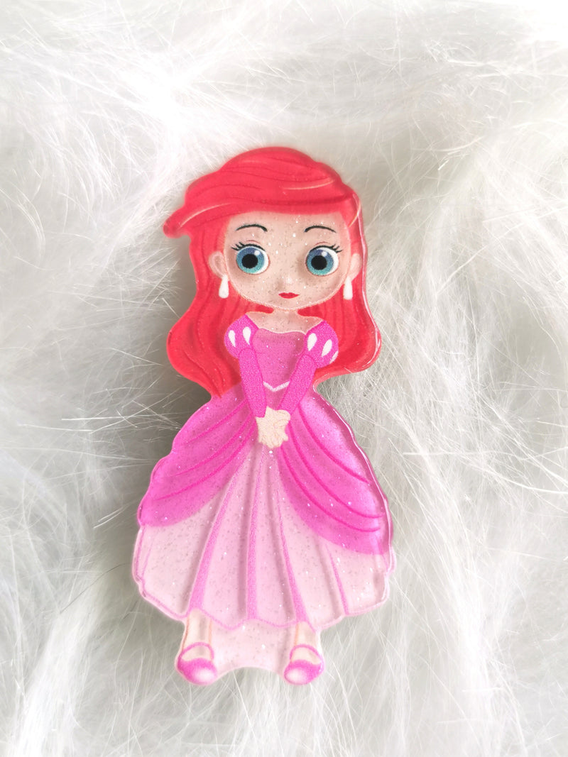 Ready Stock : Princess Hairclips (12 in 1)