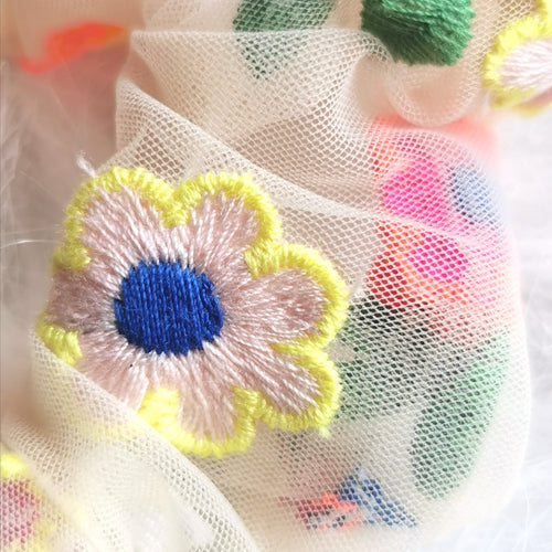 Ready Stock: Spring Embroidery Hair Tie