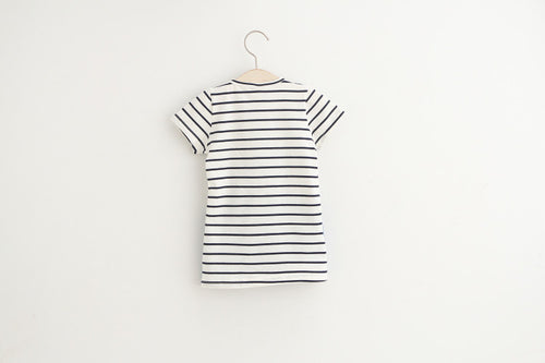 Ready Stock : Little Mice Stripe Dress