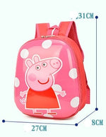 Ready Stock : Hardcase Peppa Pig Backpack (Blue)