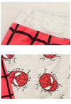 Ready Stock : Spider Man 3/4 Pants (Black)