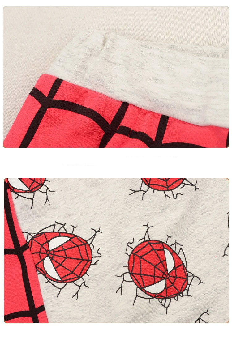 Ready Stock : Spider Man 3/4 Pants (Black)