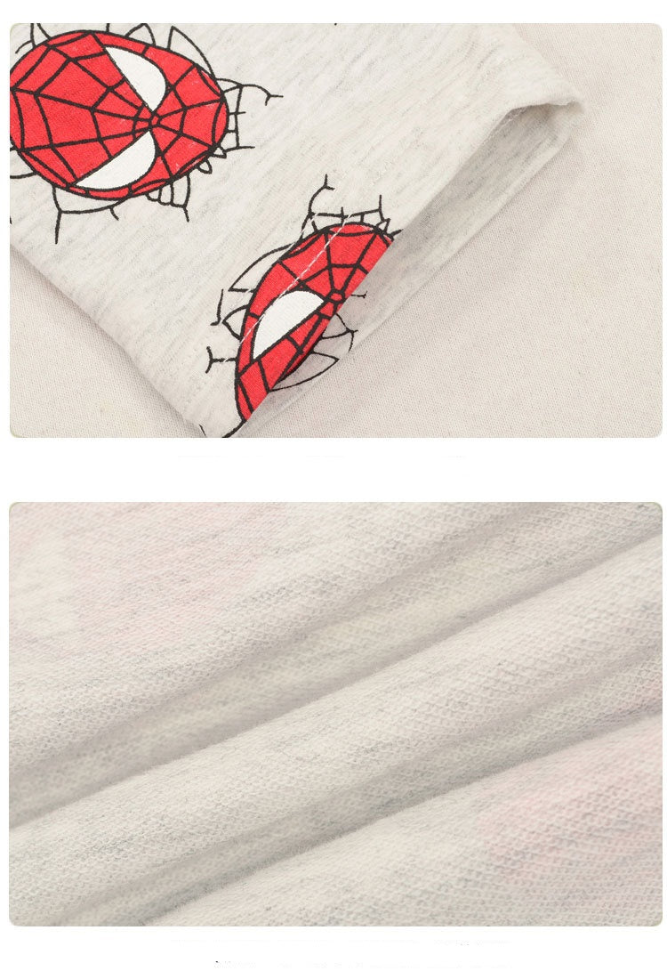 Ready Stock : Spider Man 3/4 Pants (Black)