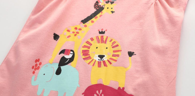Ready Stock  : Jungle Friends Short Sleeve T-Shirt