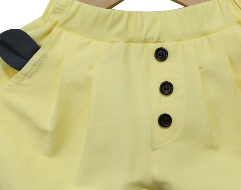 Ready Stock : The Bear Ears Pants (Yellow)