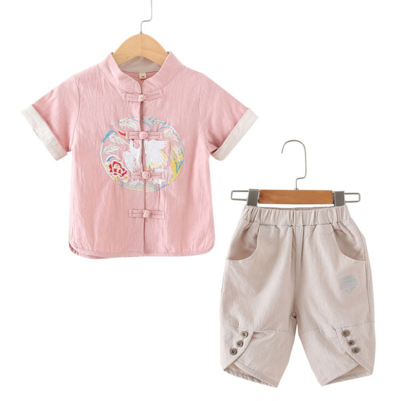 Pre-Order : Oriental Boy Set (Pink)