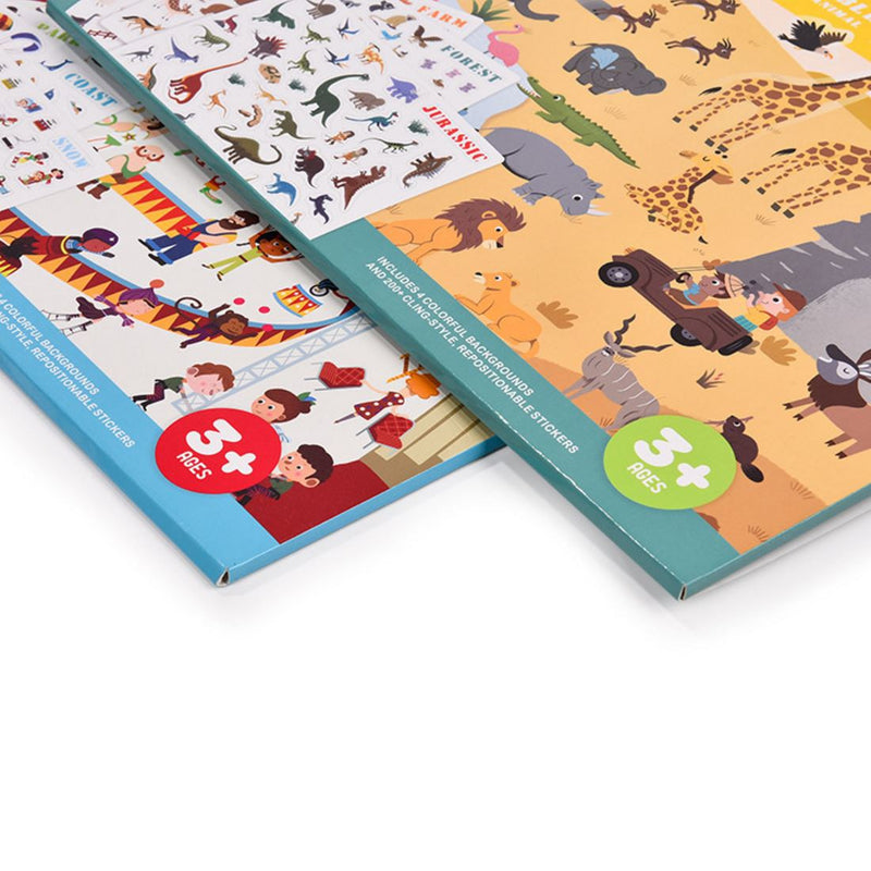 PRE-ORDER : MIDEER ELECTROSTATIC STICKER PUZZLE (FUN THEME)