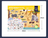 PRE-ORDER : MIDEER ELECTROSTATIC STICKER PUZZLE (ANCIENT HUMANITY THEME)