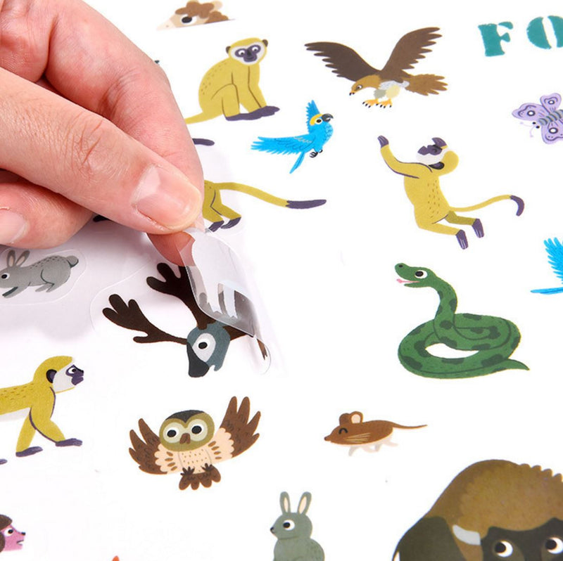 PRE-ORDER : MIDEER ELECTROSTATIC STICKER PUZZLE (FUN THEME)