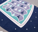 PRE ORDER : PREMIUM VELVET NURSERY MAT (DESIGN 7)