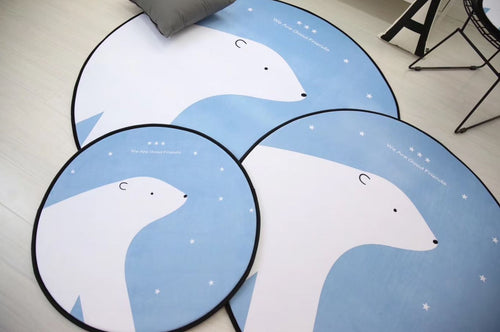 PRE ORDER : PREMIUM VELVET NURSERY MAT (DESIGN 3)