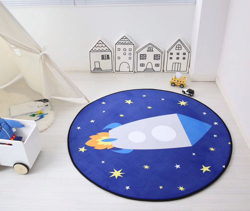 PRE ORDER : PREMIUM VELVET NURSERY MAT (DESIGN 2)