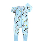 Pre-Order : Baby Penguin Long Sleeve Jumpsuit