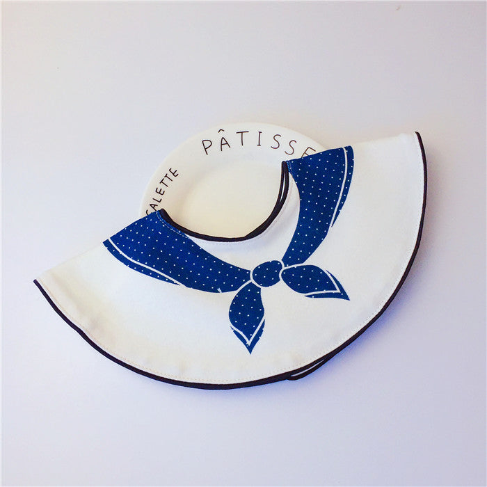 Ready Stock : Bib -Sweet Lady (Blue)