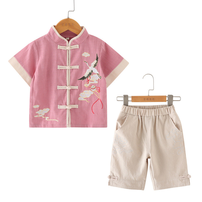 Pre-Order : Samfu Boy Set (Pink)