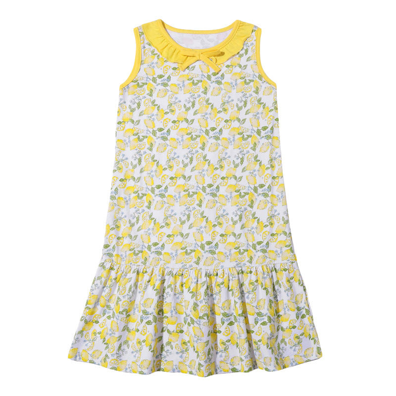 Ready Stock : Lemon Sleeveless Dress