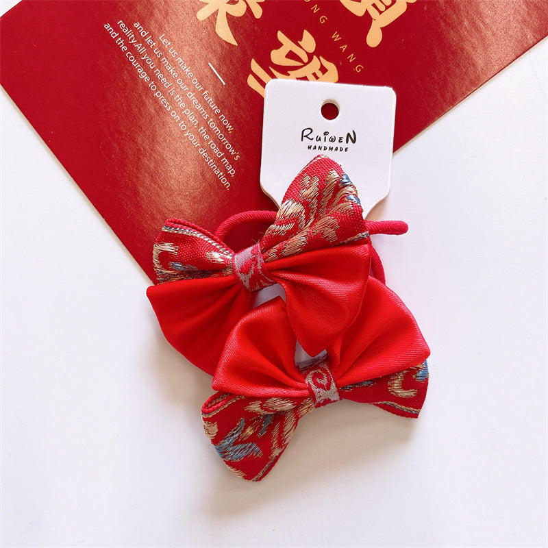 Ready Stock : Blossom HairTie Pairs (2 Designs)