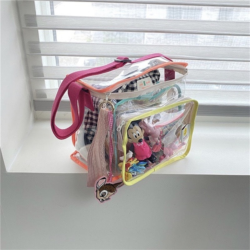 Pre-Order : Transparent Waterproof Bag (2 Colours)