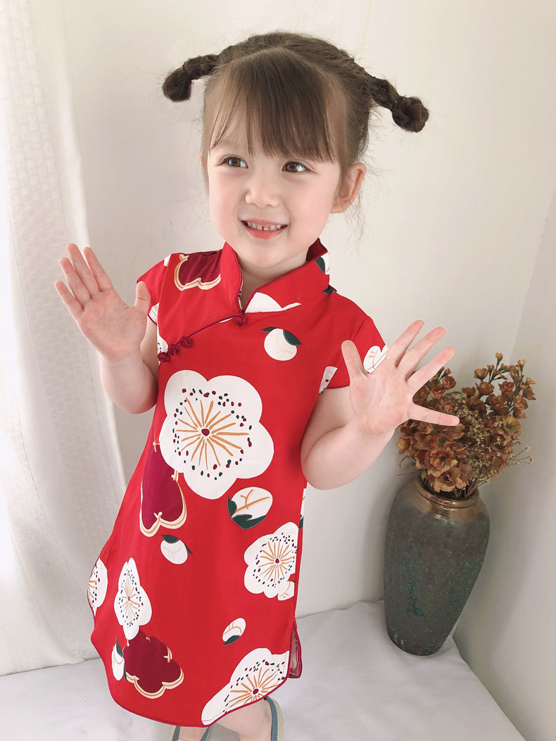 Pre-Order : Blossom Mother Daughter Matching Cheongsam