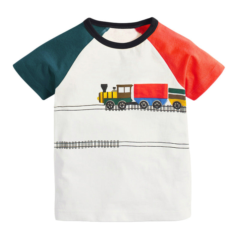 Pre-Order : Choo Choo Train Short Sleeve T-Shirt
