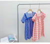 Pre Order :  Checkers Dress (Blue )