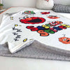 PRE ORDER : PREMIUM MINKY BLANKET / QUILT COVER - SESAME STREET