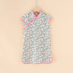 Ready Stock : Girl Cotton Cheongsam (Design 4)