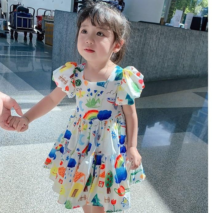 Ready Stock : Paint the Dream Dress