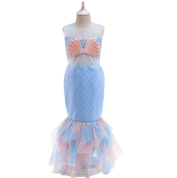Pre-Order : Mermaid Dress (Light Blue)