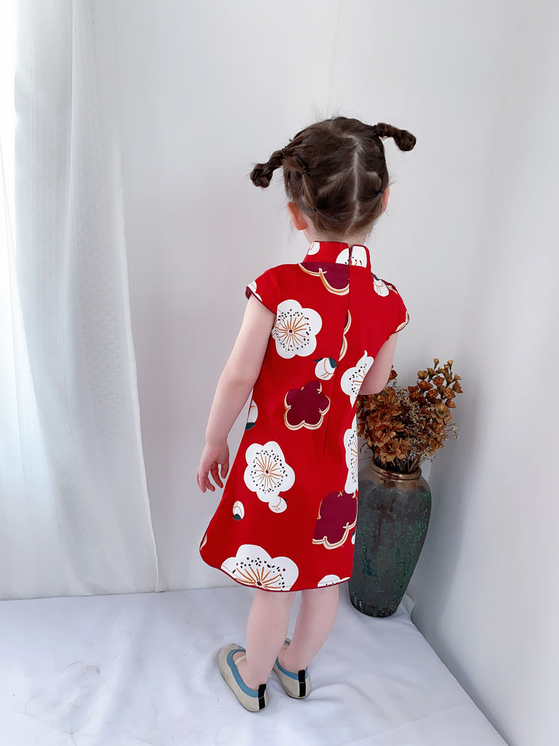 Pre-Order : Blossom Mother Daughter Matching Cheongsam