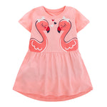 Ready Stock : The Loving Flamingo Dress