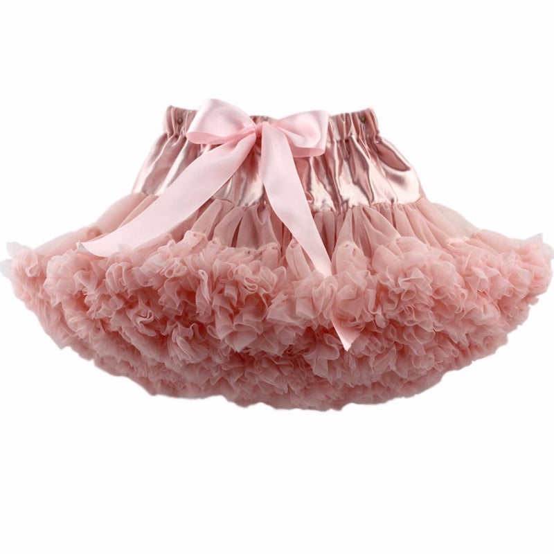 PRE-ORDER : PALE PEACH FLUFFY TUTU SKIRT