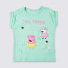 Ready Stock  : Peppa Bee Happy Short Sleeve T-Shirt