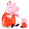 Pre-Order : Peppa Pig Backpack + Plush Doll Toy Set