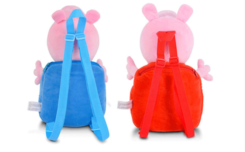 Pre-Order : George Pig Backpack + Plush Doll Toy Set
