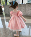 Ready Stock : Peach Princess Dress
