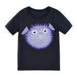 Ready Stock : Puffer Fish Short Sleeve T-Shirt