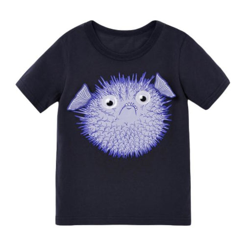 Ready Stock : Puffer Fish Short Sleeve T-Shirt