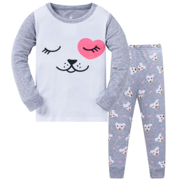 Pre-Order : Puppy Love Pajamas Set