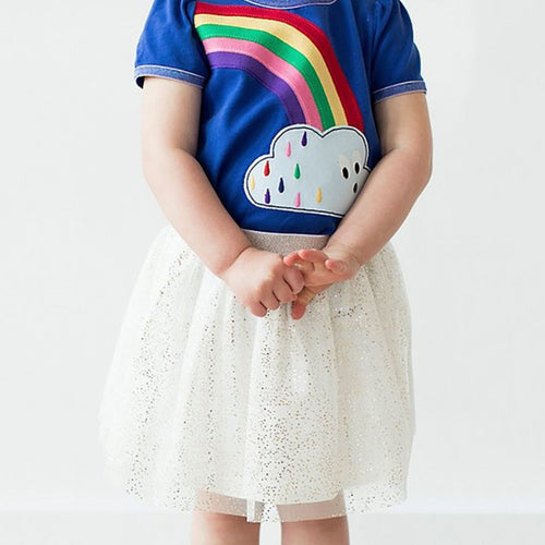 Ready Stock  : Rainbow Short Sleeve T-Shirt